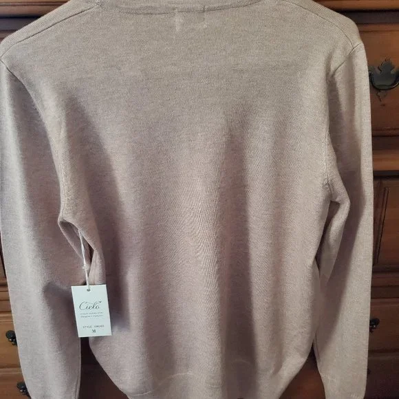 SOFT & STRETCHY L/S V-NECK CARDIGAN SWEATER-NWT - Picture 2 of 9